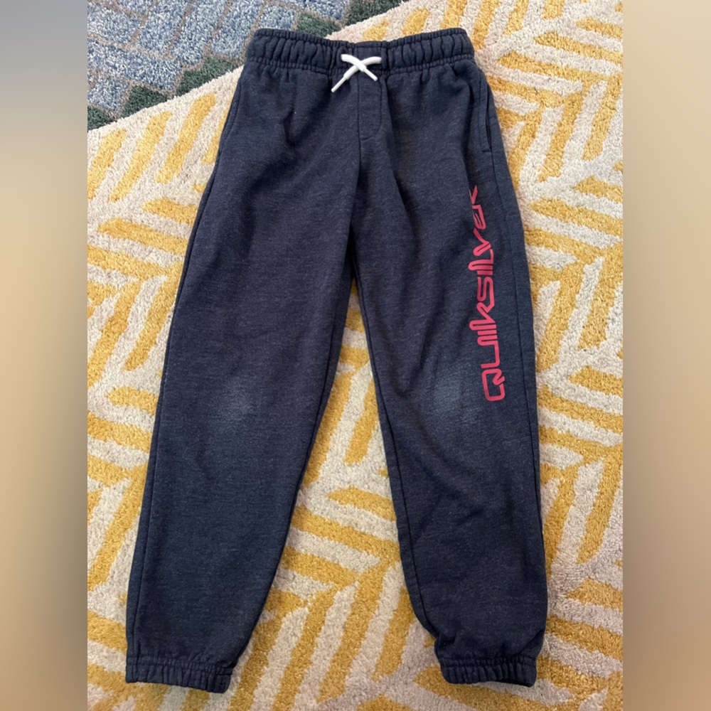 Boys Quiksilver sweatpants navy blue size 6